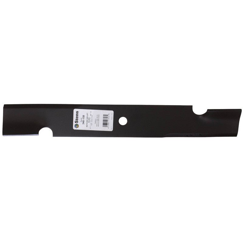 Notched Air Lift 18" Blade Compatible With John Deere Lawnmower OEM AM104490 - Outdoor Spares