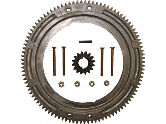 Ring Gear Kit Compatible With Briggs & Stratton 192400 196400 Series OEM 696537 - Outdoor Spares