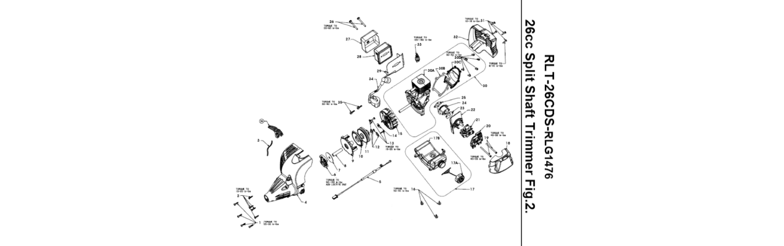 Ryobi Petrol Brushcutter & Grass Line Trimmer Spark Plug Part No.5131001168 - Outdoor Spares