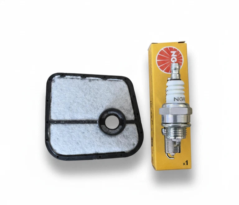 Mountfield MHT2322 Hedge Trimmer Air Filter & Spark Plug Tune Up Kit (2021-2026)