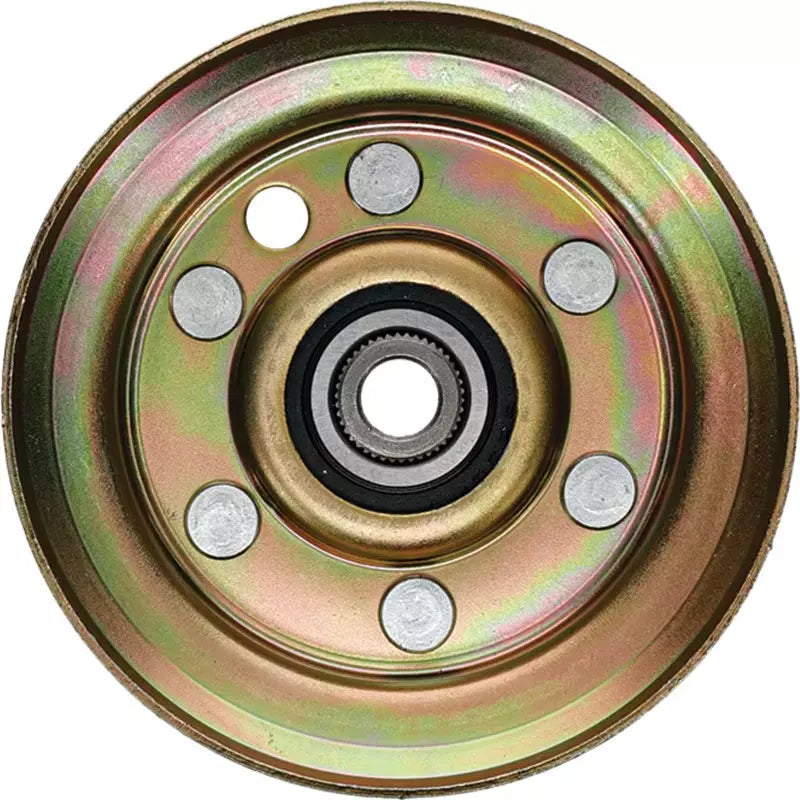 Flat Idler Pulley Compatible With AYP 48" Deck, 2001 & Later OEM 532177968