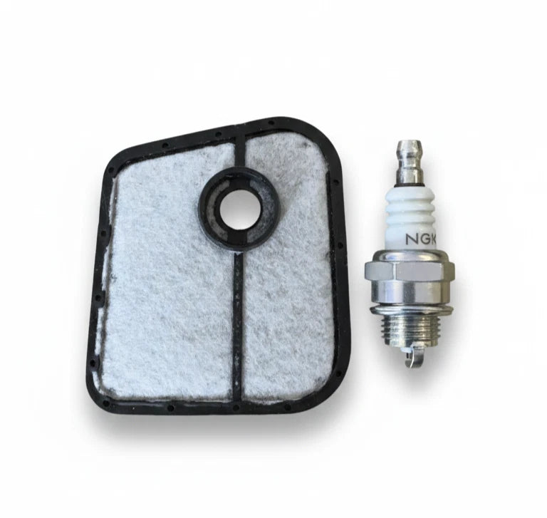 Mountfield MHT2322 Hedge Trimmer Air Filter & Spark Plug Tune Up Kit (2021-2026)