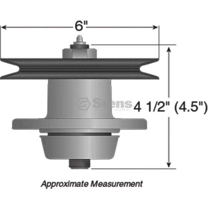 Spindle Assembly Compatible With John Deere LX172 - LX188 Replaces OEM AM115528 - Outdoor Spares