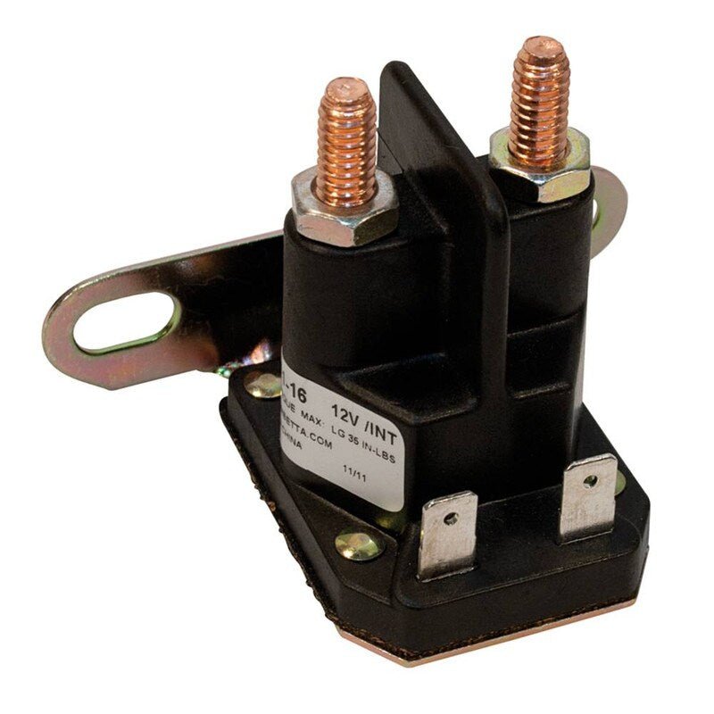 Starter Solenoid Compatible With Cub Cadet RZT42 GT2000 LT1040 OEM 725 - 04439 - Outdoor Spares