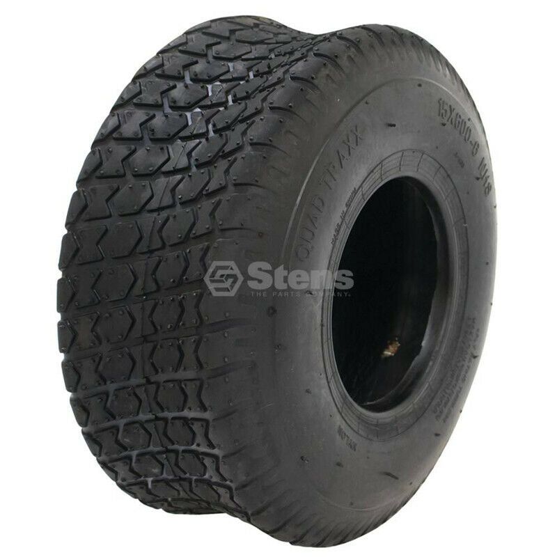 Stens 4 Ply Quad Traxx Tyre 15x6.00 - 6 6" - Outdoor Spares