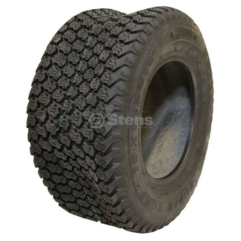 Stens 4 Ply Super Turf Tyre 16x6.50 - 8 8" - Outdoor Spares