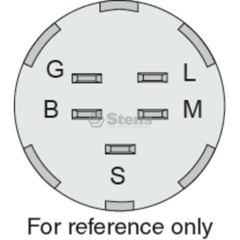 Stens Delta Ignition Switch Compatible With Husqvarna Lawn Tractors - Outdoor Spares