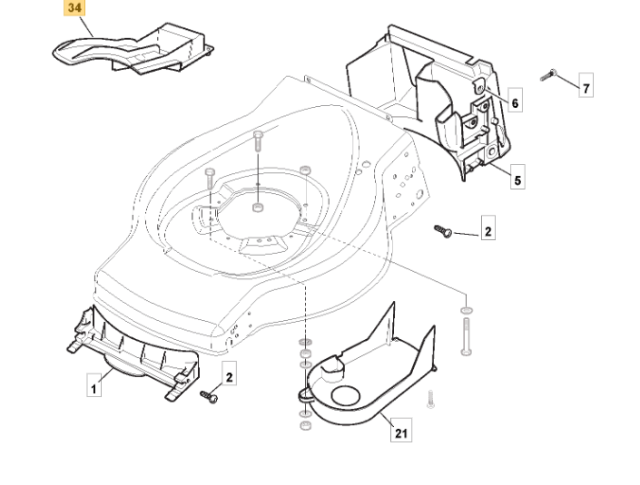 Stiga Lawnmower Mulching Plug Compatible With Collector & Combi 322140226/0 - Outdoor Spares