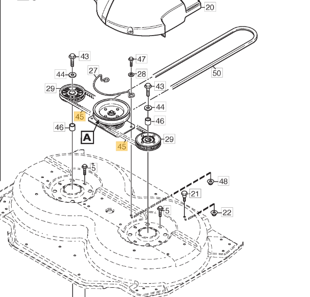 Stiga Park 95 Combi Toothed Belt 9585 - 0164 - 01 Genuine Replacement Part - Outdoor Spares