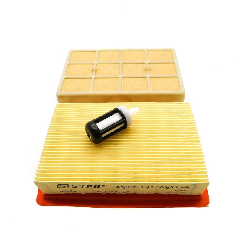 Stihl Air Filter Set & NGK Spark Plug For BR340 BR380 BR420 SR340 Genuine Parts - Outdoor Spares
