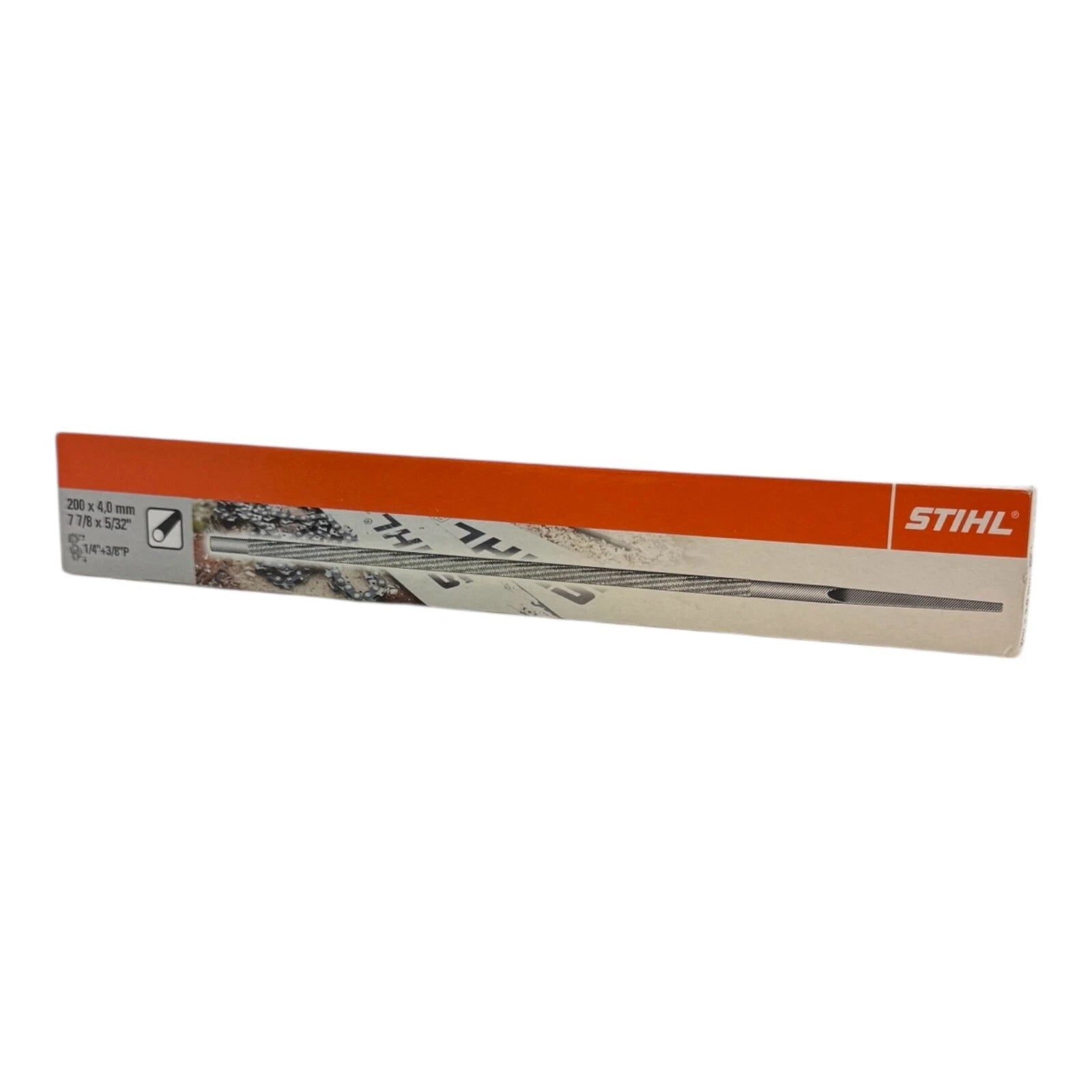 Stihl Chainsaw 4mm Round File For 1/4' & 3/8' Picco Chains Pack of 6 5605 772 4006 - Outdoor Spares