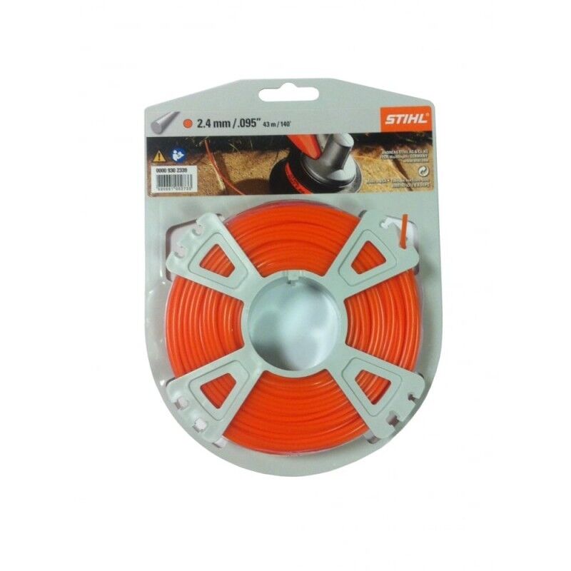 Stihl FS55 Nylon Line 2.4mm x 43m/140ft Fits FS100 FS130 FS240 ST00009302339 - Outdoor Spares
