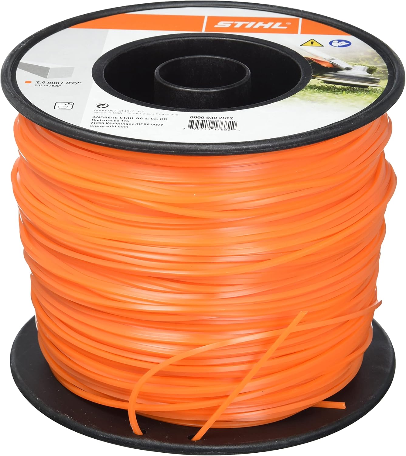 Stihl Mowing Line 2.4 mm Square - Buy What You Need! - Sold in Lengths - Outdoor Spares