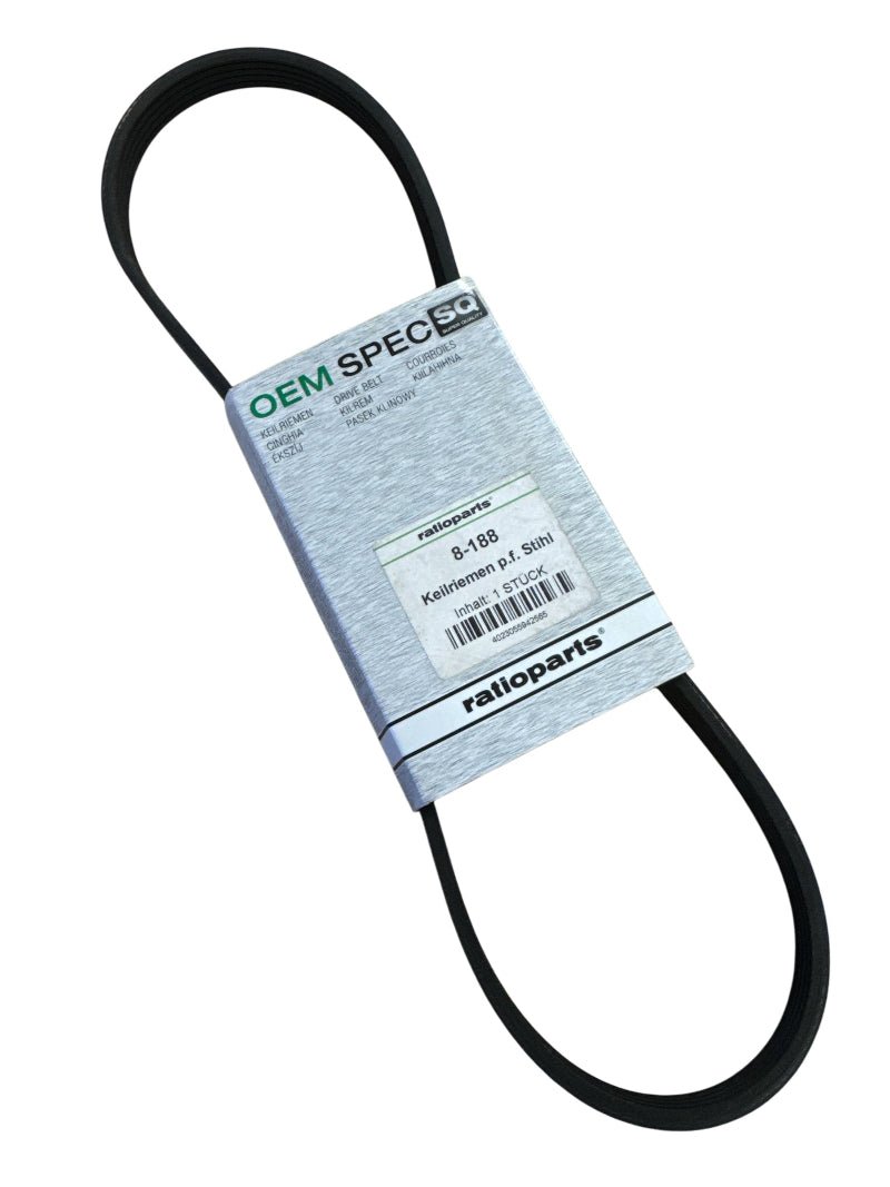 Stihl TS410 Drive Belt Fits TS480i Cutquik OEM Spec Replaces 9490 000 7901 - Outdoor Spares