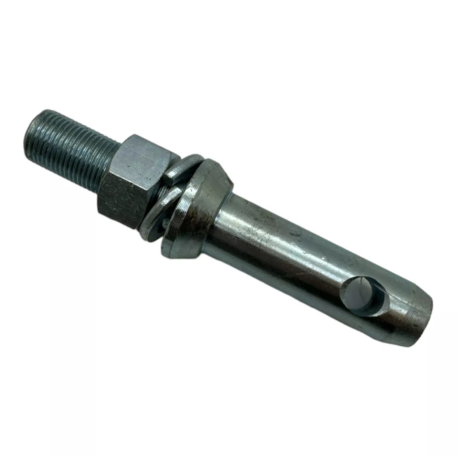 Tractor Lower Link Pin 22x137mm Thread 3/4" x 48mm Cat 1 Implement Mounting Pin - Outdoor Spares