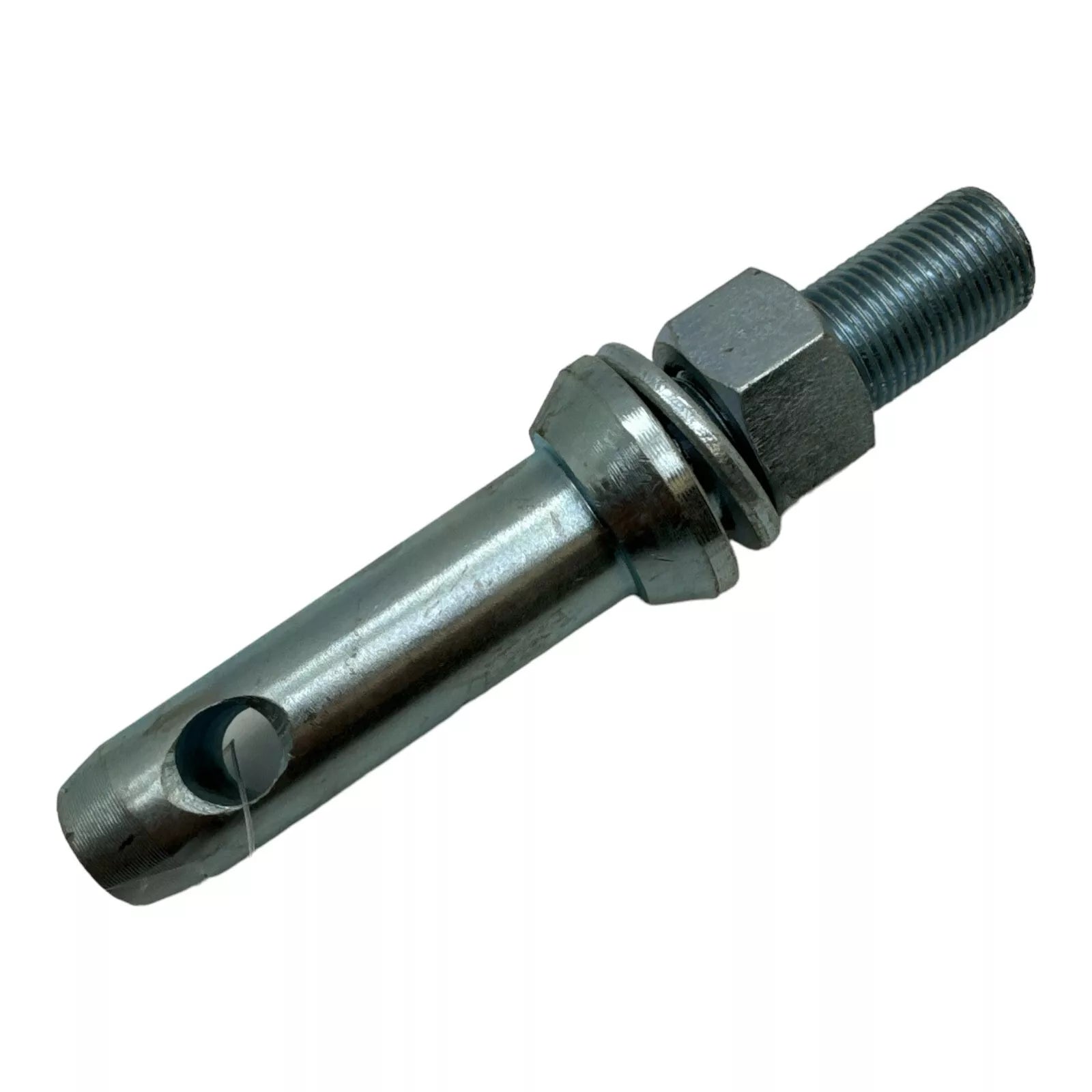 Tractor Lower Link Pin 22x137mm Thread 3/4" x 48mm Cat 1 Implement Mounting Pin - Outdoor Spares