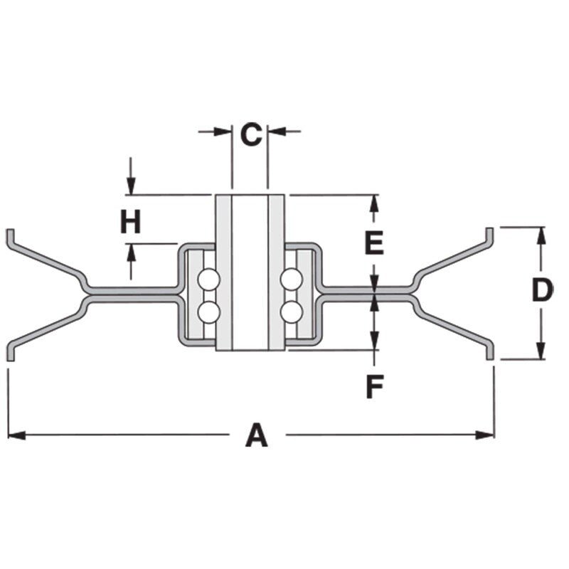 V - Idler Pulley Replaces MTD 756 - 0399, AYP 105307X Murray 53244 & Toro 8510 - Outdoor Spares